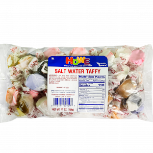 Howe Salt Water Taffy 12/13oz. Case