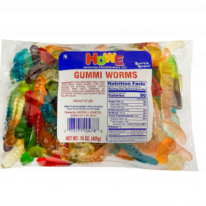 Howe Gummi Worms 12/15oz. Case