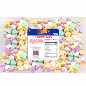 Howe Flirtation Hearts 12/11oz Case