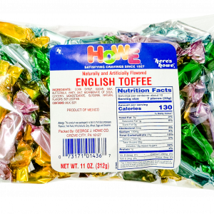Howe English Toffee 6/11 oz. Case