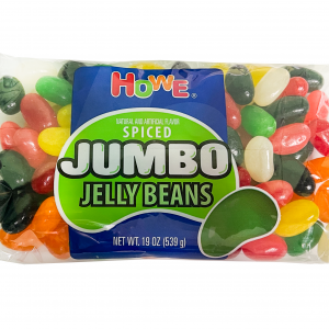 Howe Spice Jumbo Jelly Beans, 12/19oz. Case