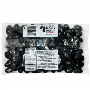 Howe Licorice Jumbo Jelly Beans, 12/19oz. Case