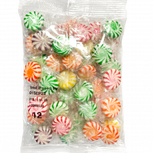 Howe Assorted Fruit Starlight Hard Candy, 12/13 oz. Case