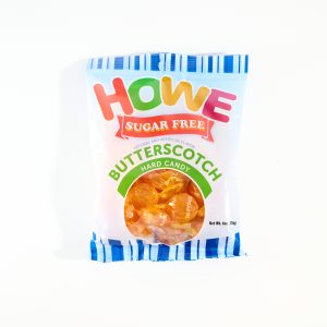 Howe Sugar Free Butterscotch Buttons 12/6oz. Case