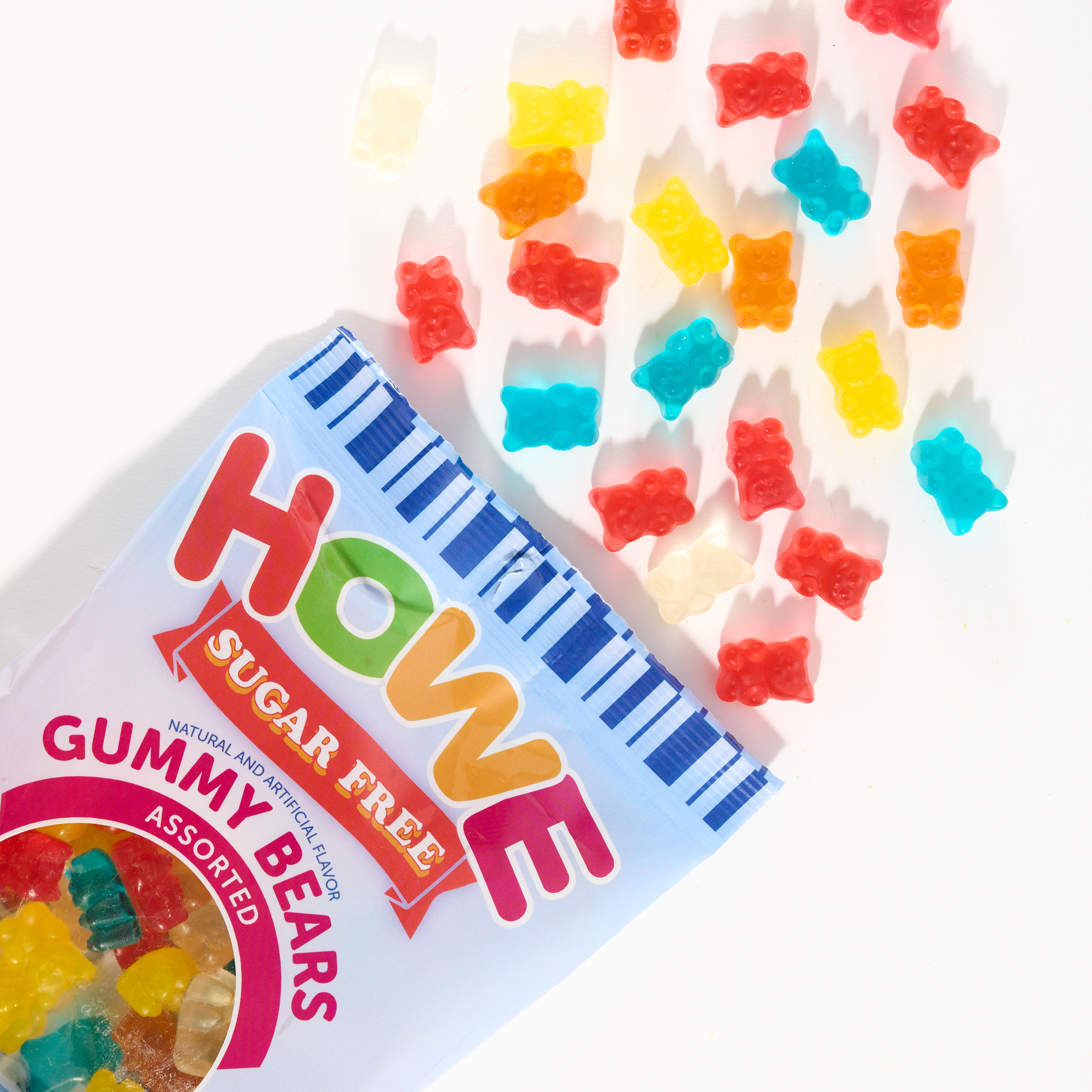 Howe Sugar Free Gummy Bear 12/6oz. Case - Image 3