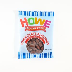 Howe Sugar Free Chocolate Almonds 12/4.5oz. Case
